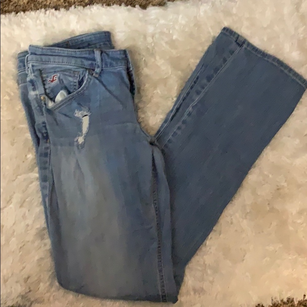 [HOLLISTER] straight leg jeans